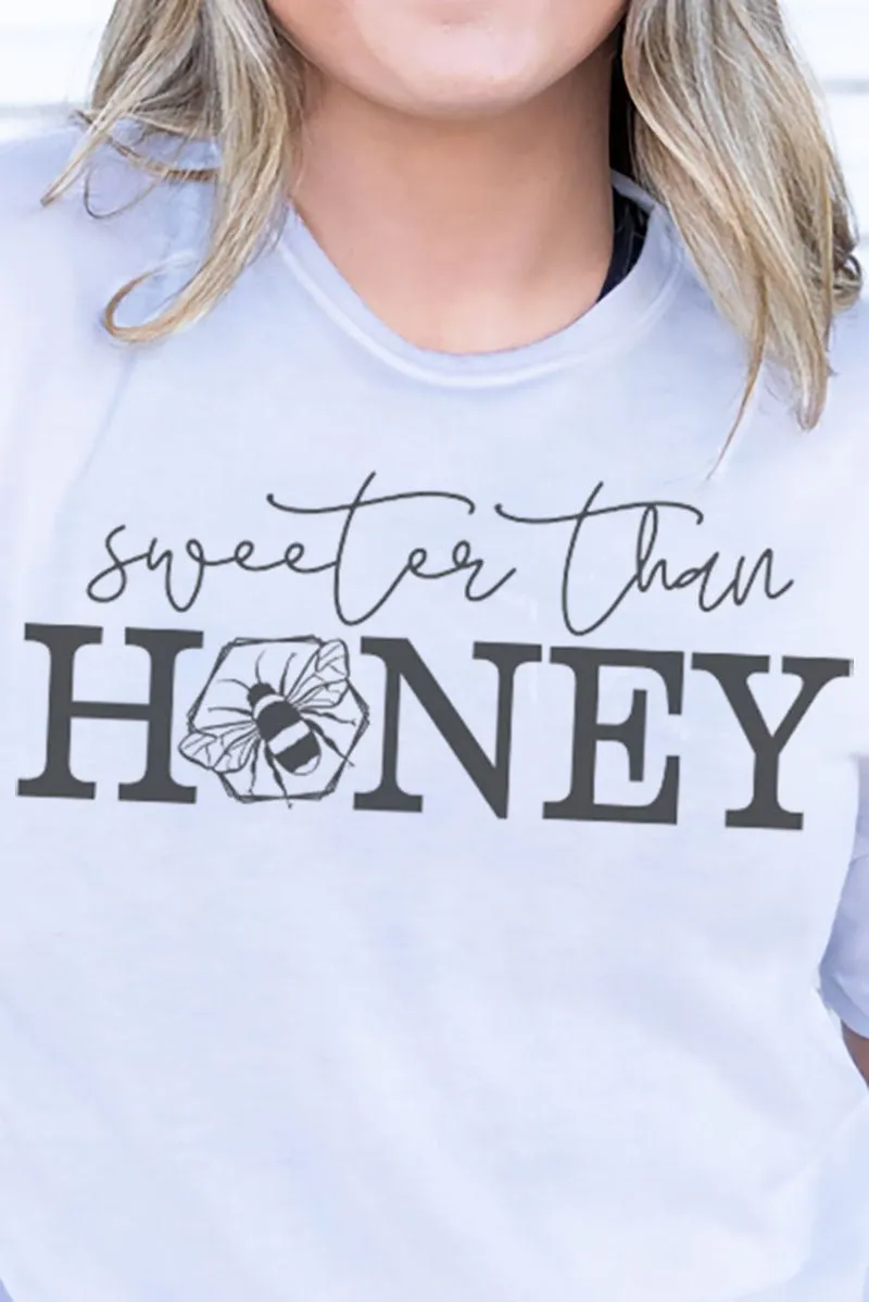 Sweeter Than Honey Adult Soft-Tek Blend T-Shirt