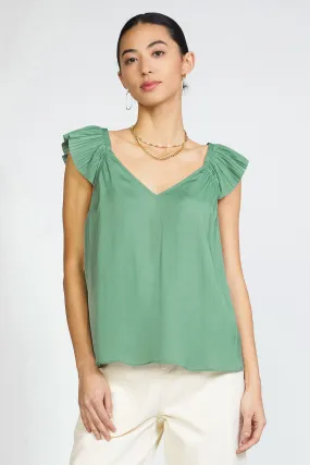 Sweetheart Ruffled Top