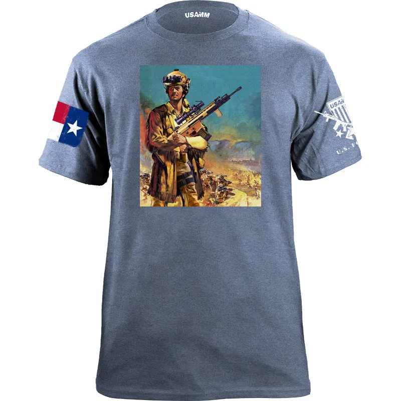 Tactical Davy Crockett Square T-Shirt