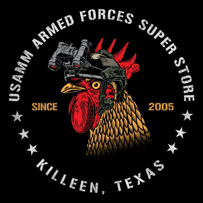 Tactical Rooster Circle T-Shirt