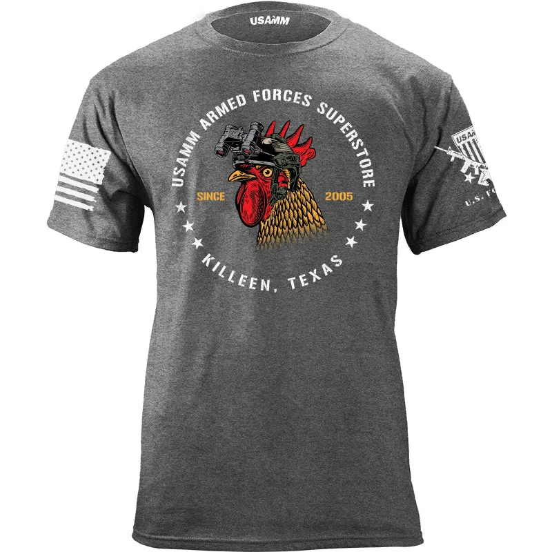 Tactical Rooster Circle T-Shirt