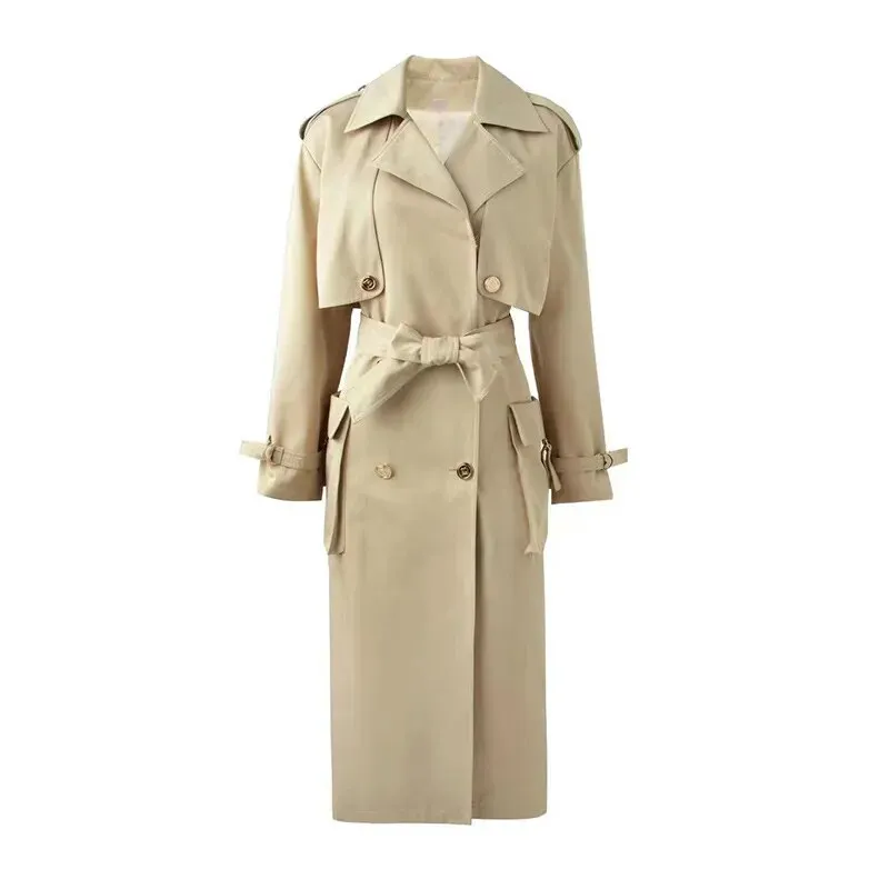 Taisha Belted Trench Coat