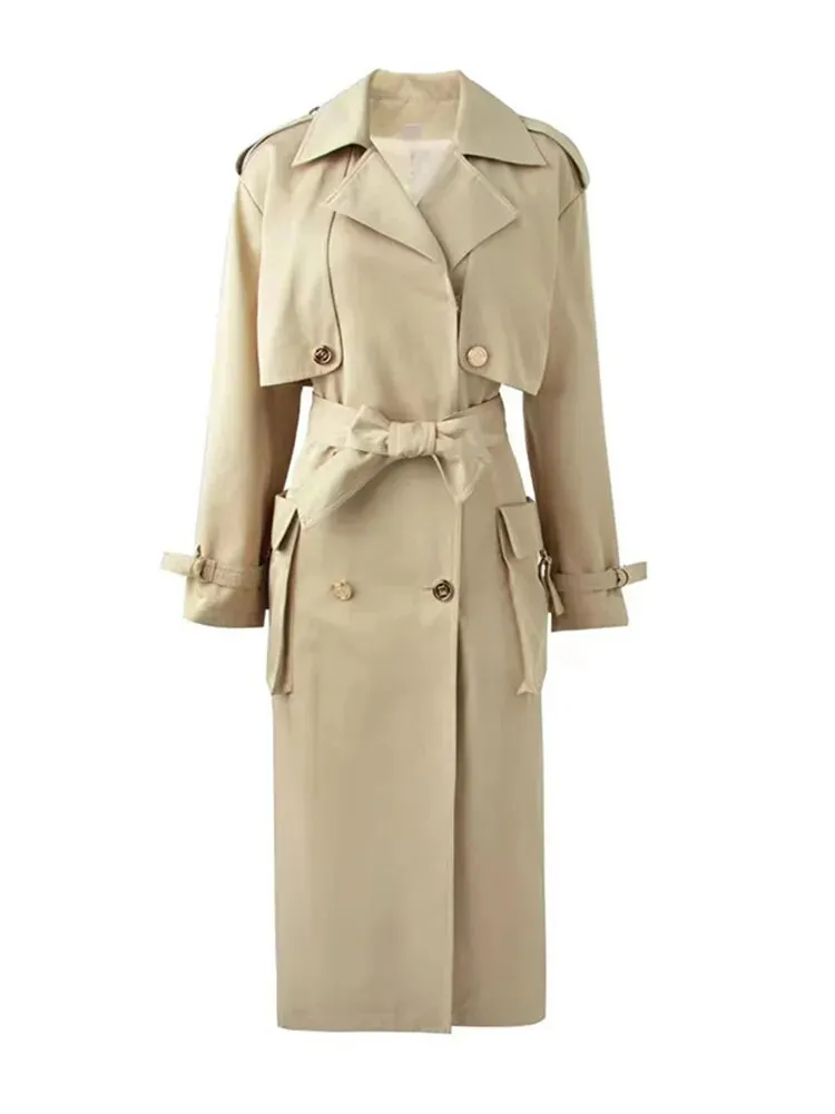 Taisha Belted Trench Coat