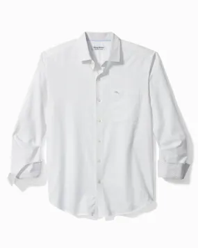 Tommy Bahama Sarasota Stretch Ventura Isles IslandZone® Stripe Shirt White