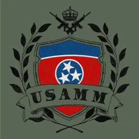 USAMM Shield Tennessee Flag T-Shirt