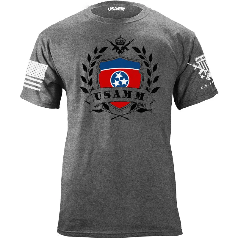 USAMM Shield Tennessee Flag T-Shirt