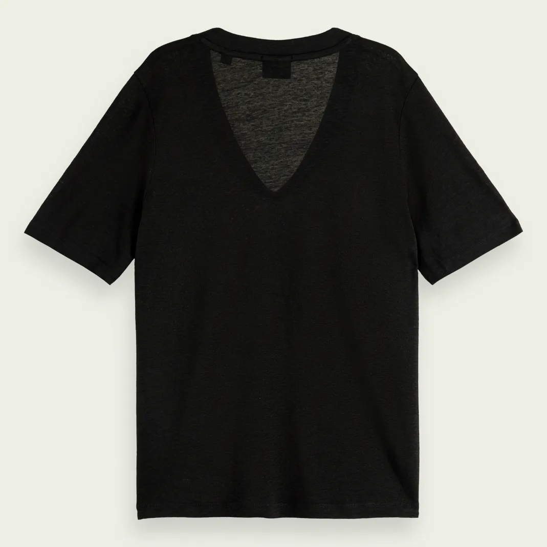 V-Neck T-Shirt (Black)