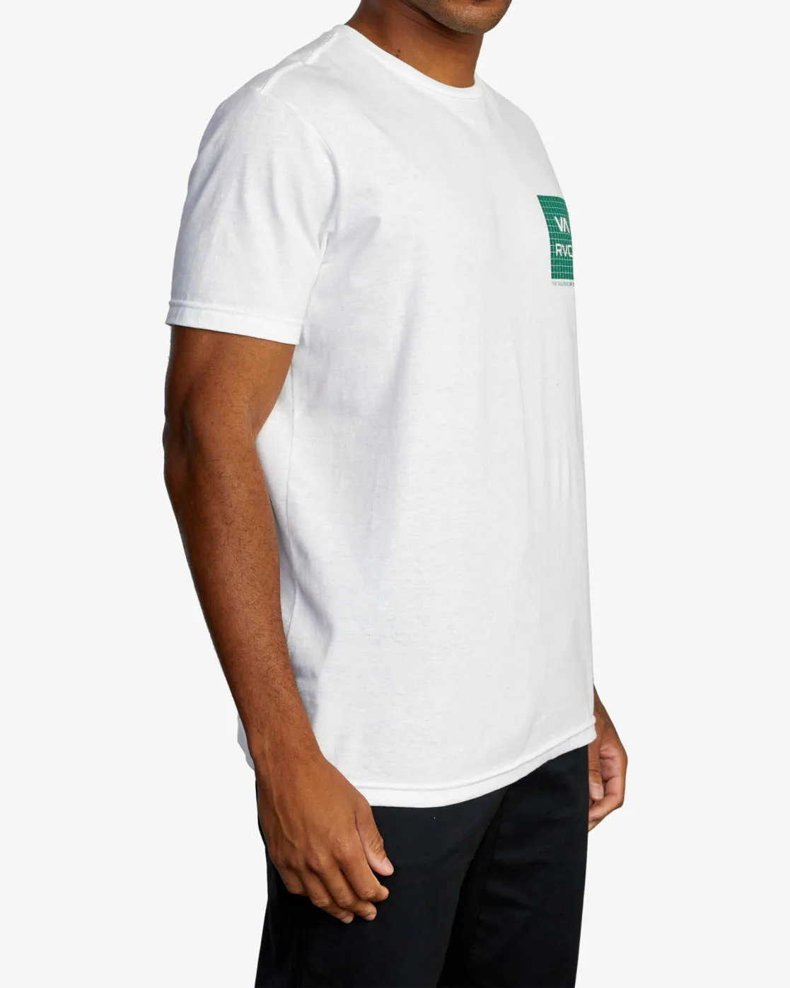 VA Grid Tee - White