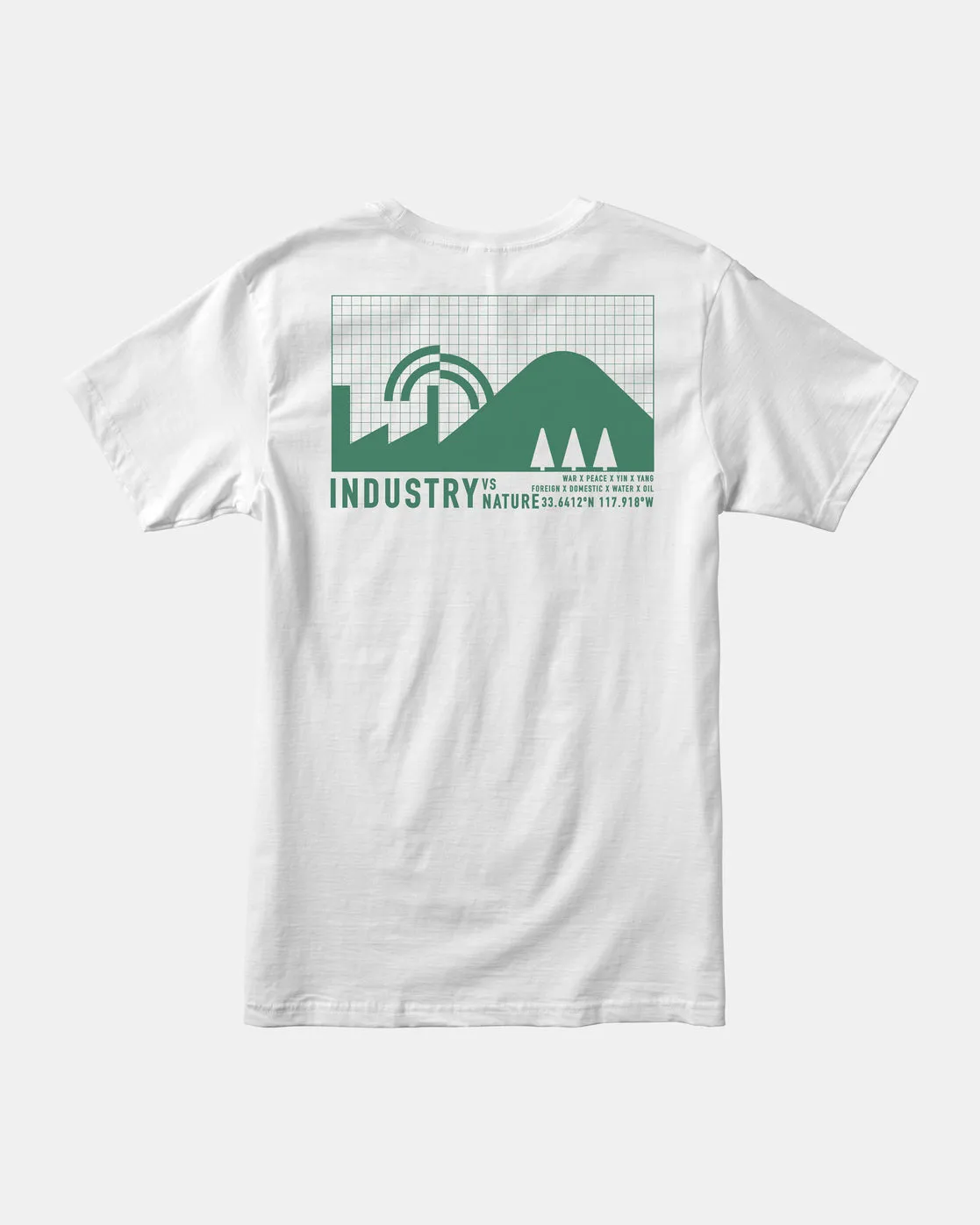 VA Grid Tee - White