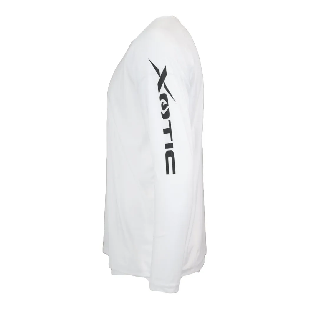 White Performance Fishing Shirt - UB