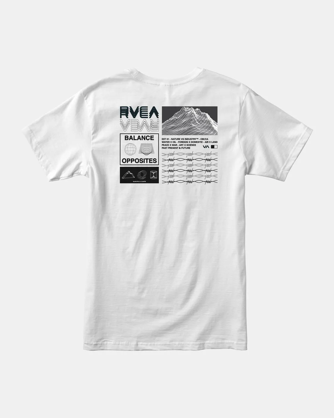 Wire Frame Tee - White