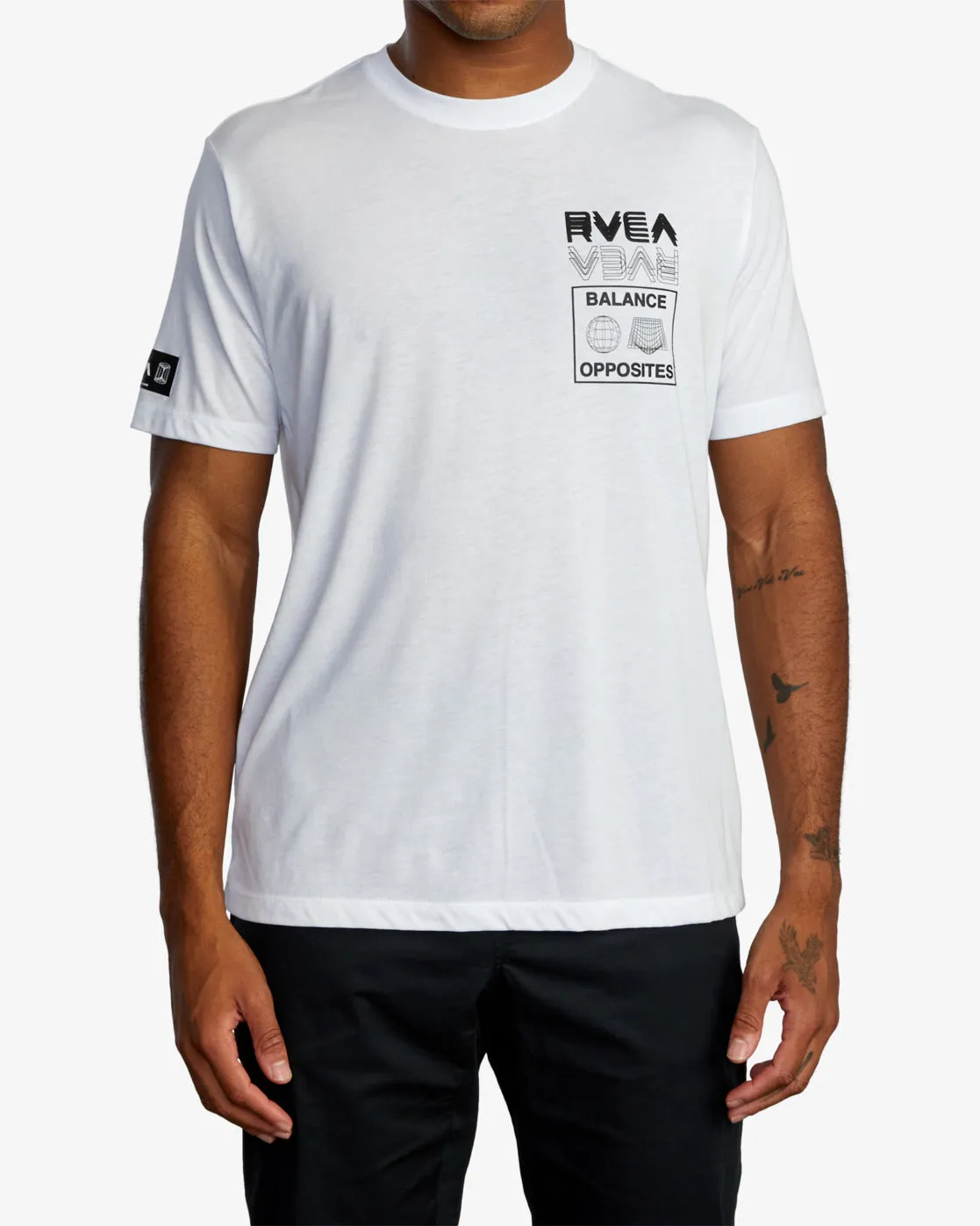 Wire Frame Tee - White