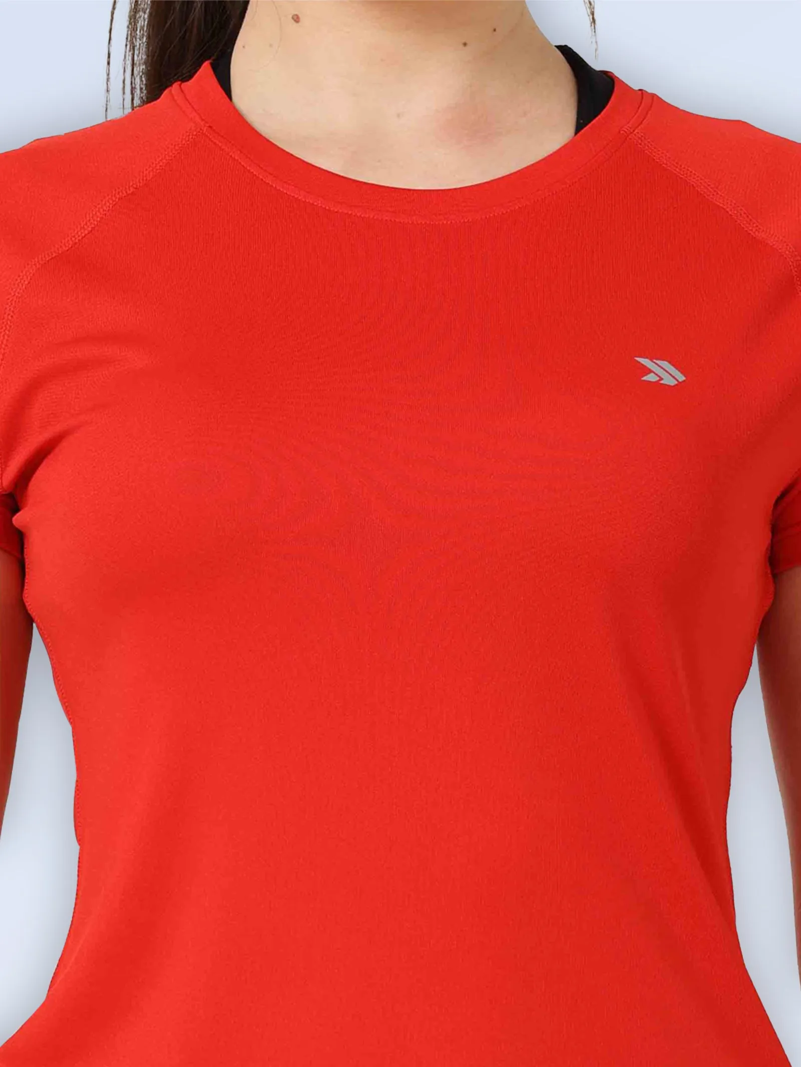 Women's Quick Dry Round Neck Gym T-Shirt