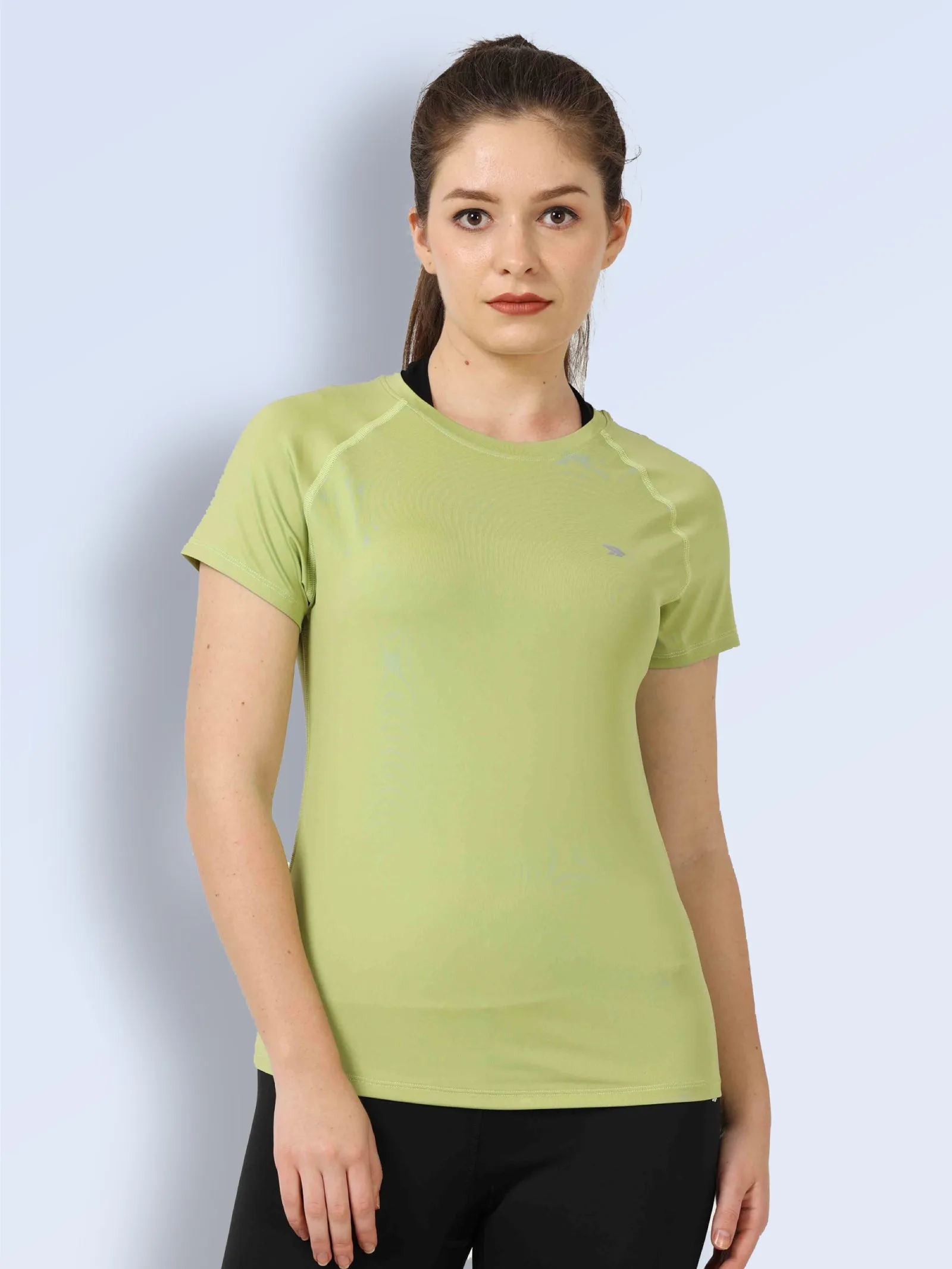 Women's Quick Dry Round Neck Gym T-Shirt