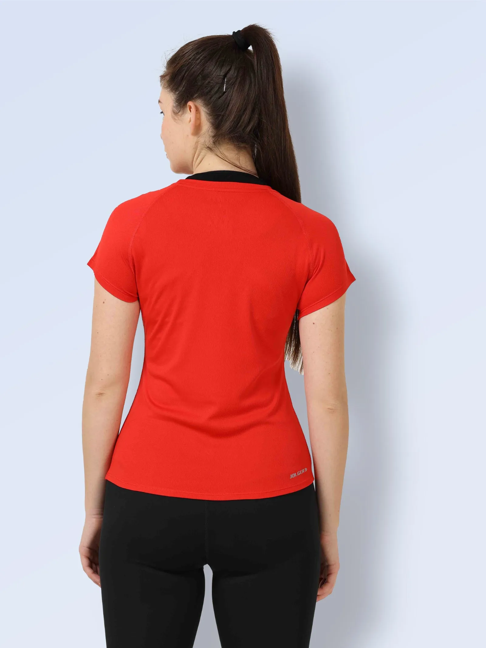 Women's Quick Dry Round Neck Gym T-Shirt