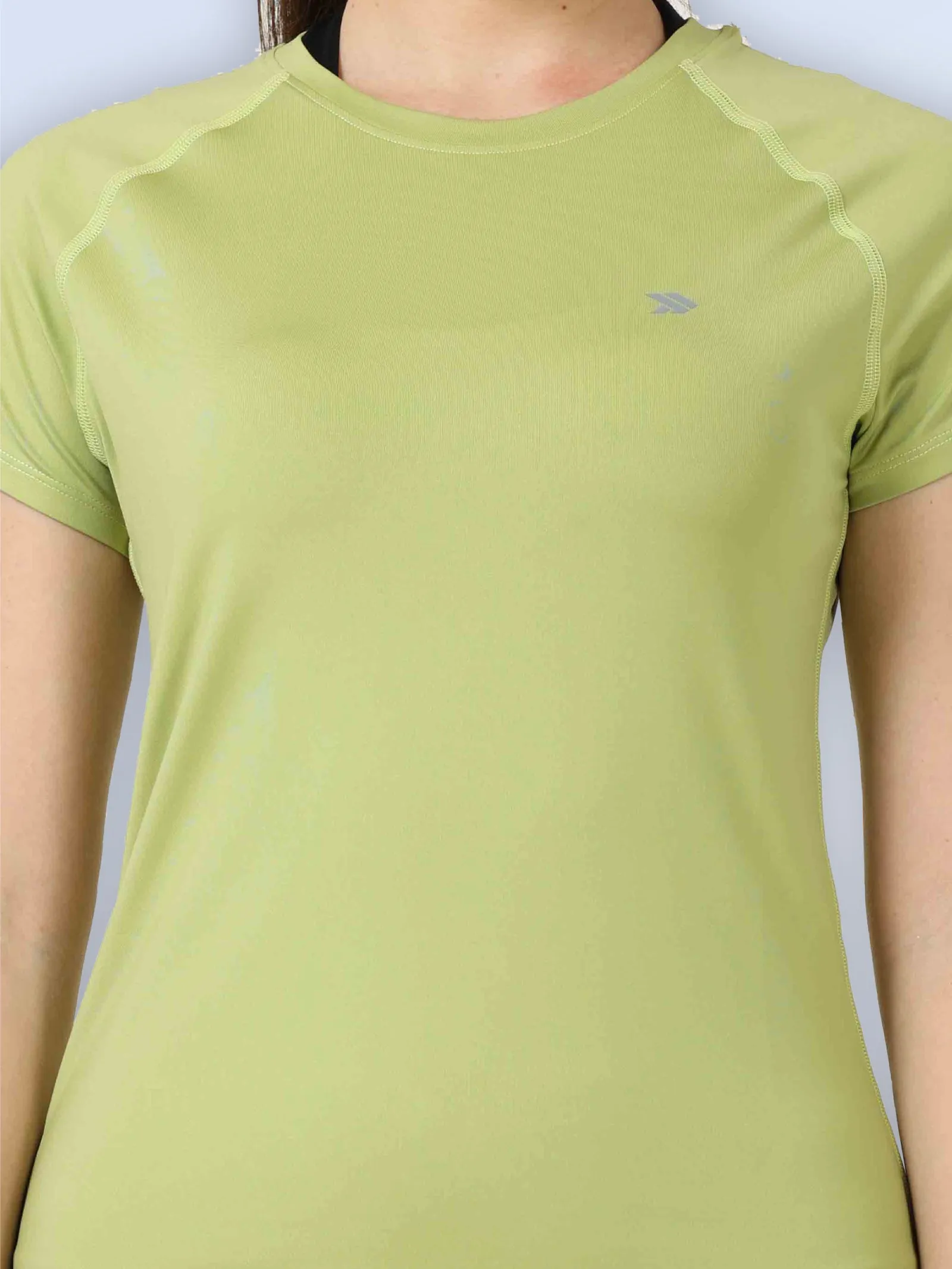 Women's Quick Dry Round Neck Gym T-Shirt