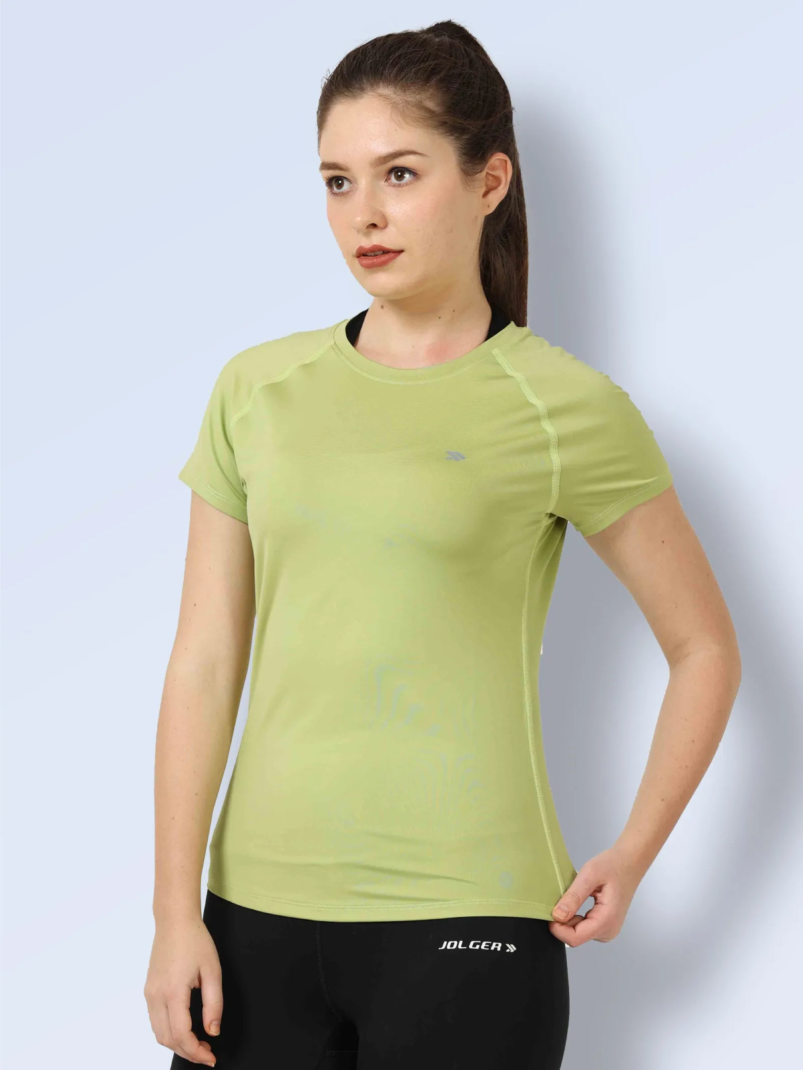 Women's Quick Dry Round Neck Gym T-Shirt