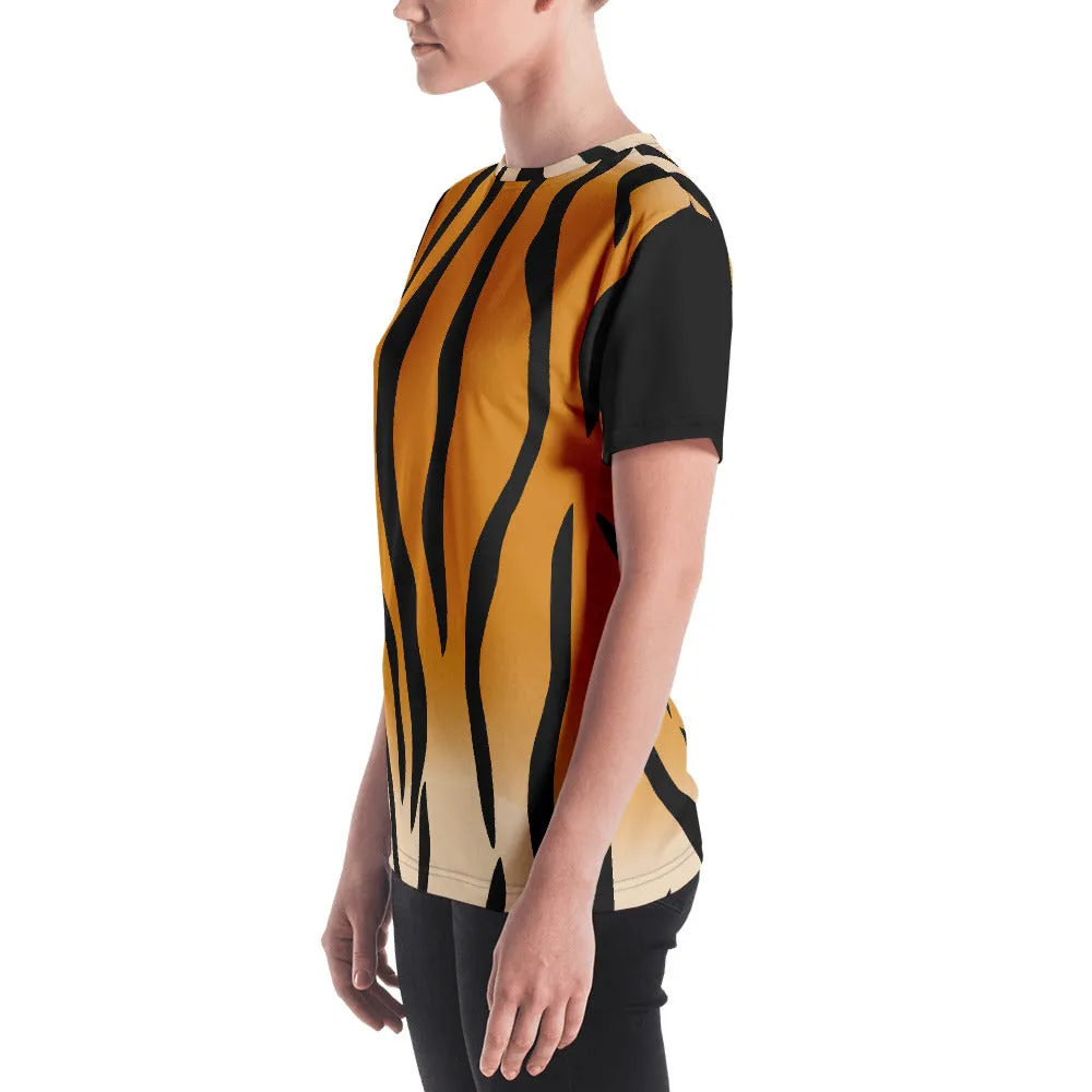 Women's T-shirt Tiger Print