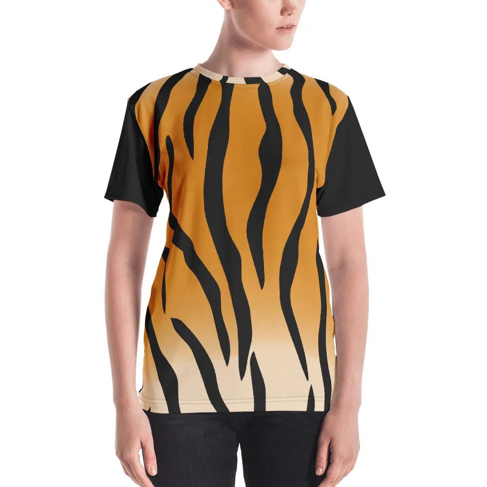 Women's T-shirt Tiger Print