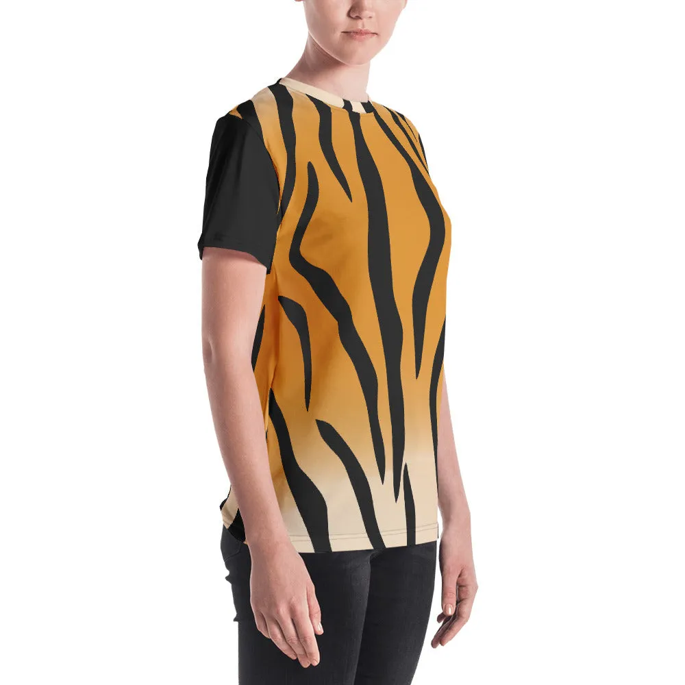 Women's T-shirt Tiger Print