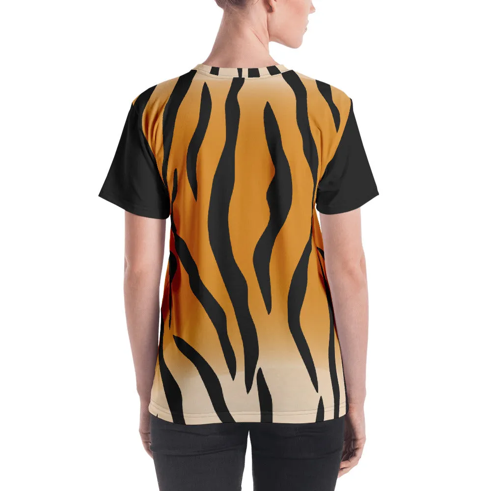 Women's T-shirt Tiger Print